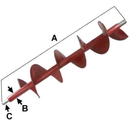 Aftermarket 87347842 New Stainless Steel Elevator Auger Fits Case IH Combine 1660 1666 1680 COH60-0089